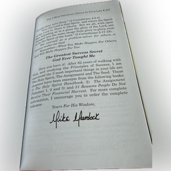 📔3 Most Important Things in Your Life by Mike Murdock Book - Picture 10 of 10